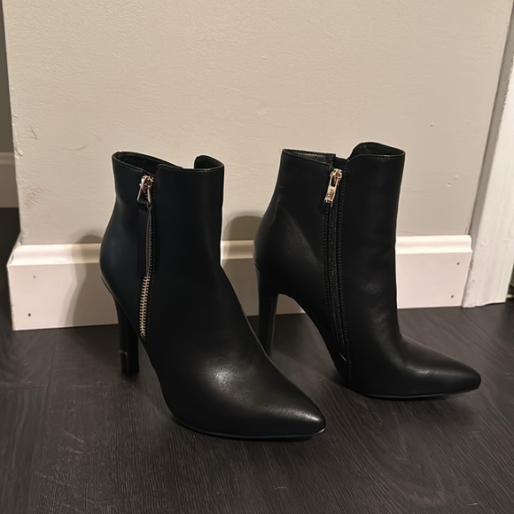 NWOT black stiletto booties - Picture 2 of 5